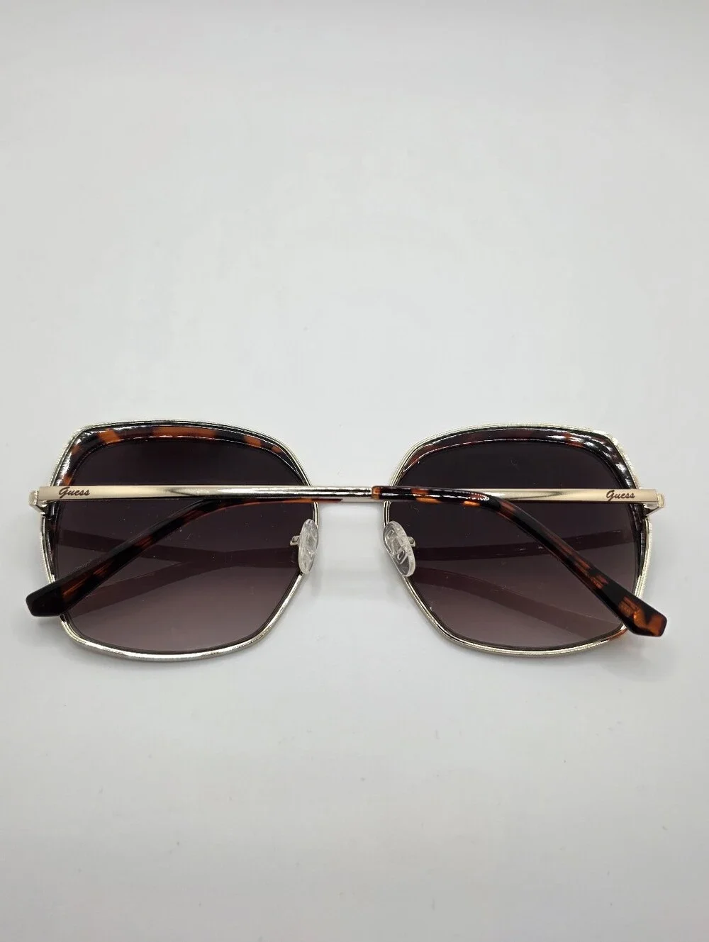 Guess Sunglasses Tortoiseshell Frame with Gradient Lenses